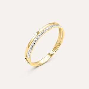 Anello Fantasia Sophia Oro Giallo Diamante
