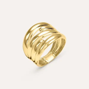 Anello Fascia Isabelle Oro Giallo