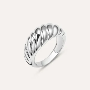 Anello Fascia Silver Collection Argento Rodiato