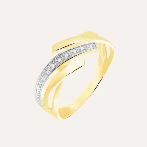 Anello Fascia Sophia Oro Giallo Diamante