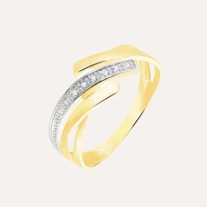 Anello Fascia Sophia Oro Giallo Diamante