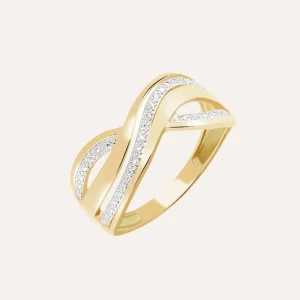 Anello Fascia Sophia Oro Giallo Diamante