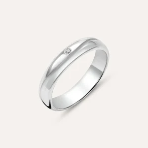 Anello Fedina Silver Collection Argento Rodiato Cubic Zirconia