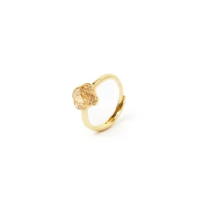 Anello fiore pavè Juliet