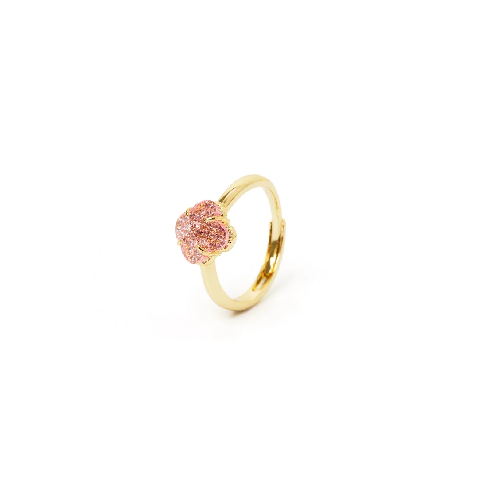 Anello fiore pavè Juliet