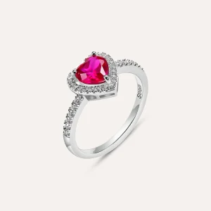 Anello Solitario Silver Elegance Argento Rodiato Cubic Zirconia