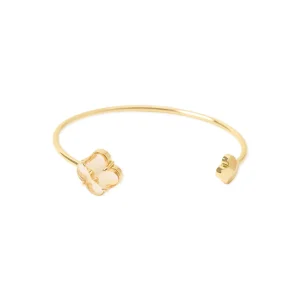Bracciale bangle due fiori Juliet