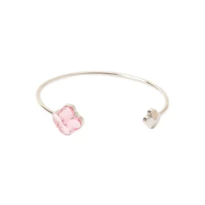 Bracciale bangle due fiori Juliet