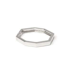 Bracciale bangle ottagonale Domus