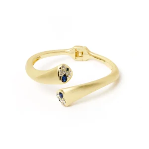 Bracciale bangle punte con cristalli Emilia
