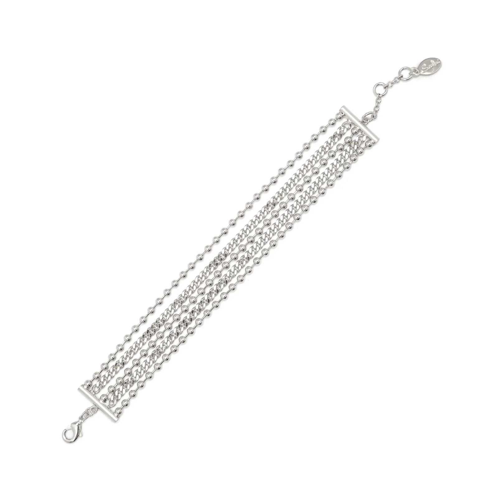 Bracciale boule e groumette Sissi