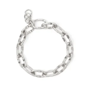 Bracciale catena con diamantatura Chains