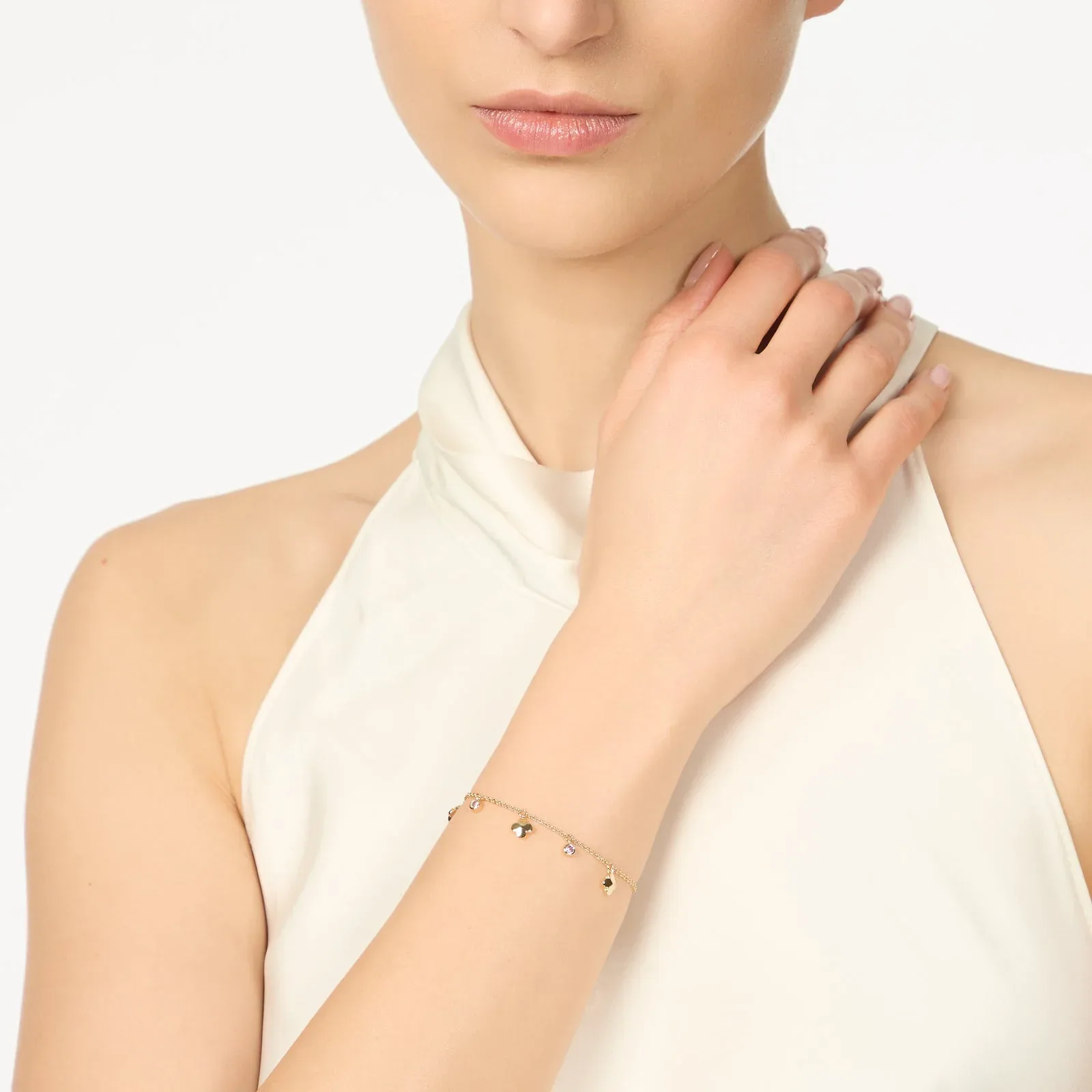 Bracciale catena mini pendenti Juliet - immagine 2
