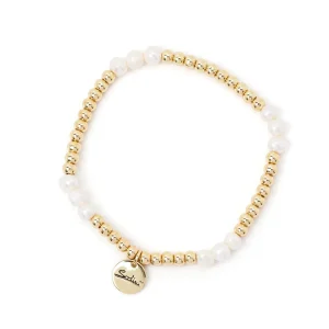 Bracciale elastico boule e perle Andromeda