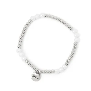 Bracciale elastico boule e perle Andromeda