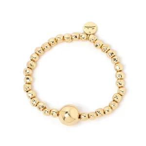 Bracciale elastico con grande boule Andromeda