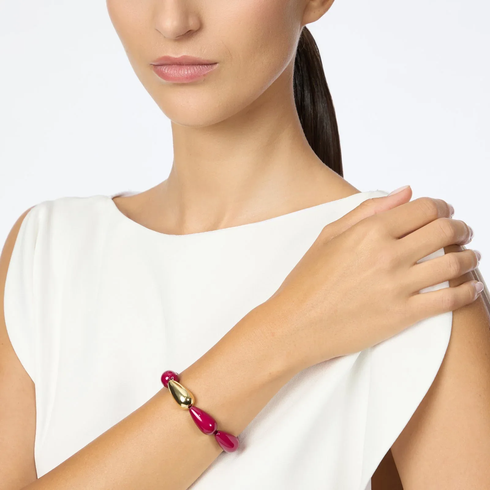 Bracciale elastico grandi gocce Droplet - immagine 2