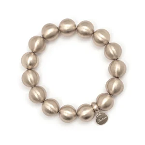 Bracciale elastico maxi boule Sissi