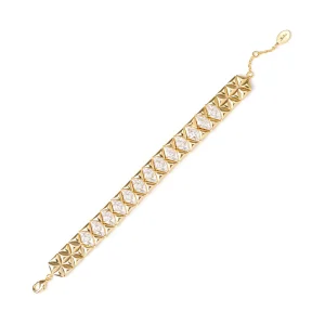 Bracciale fascia e rombi Eva