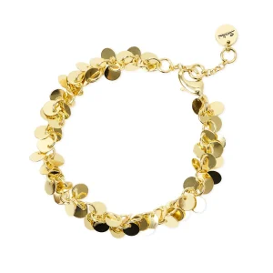 Bracciale filo di paillettes Eve
