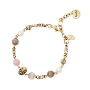 Bracciale groumette sfere Naos