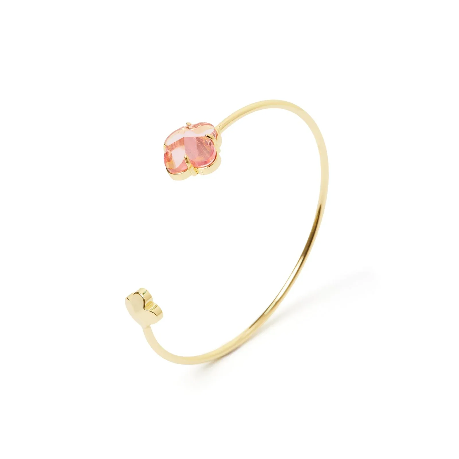 Bracciale rigido due fiori Juliet