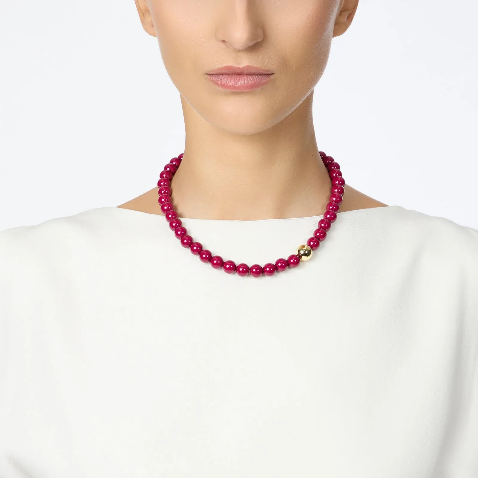 Collana corta boule Droplet - immagine 2