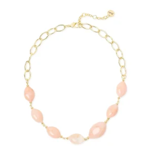 Collana corta catena ciottoli Harper