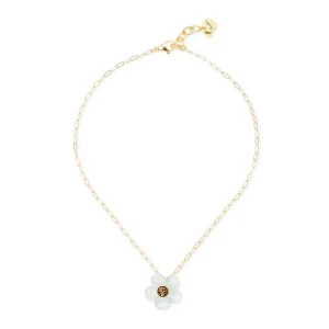 Collana corta catena fiore Rea