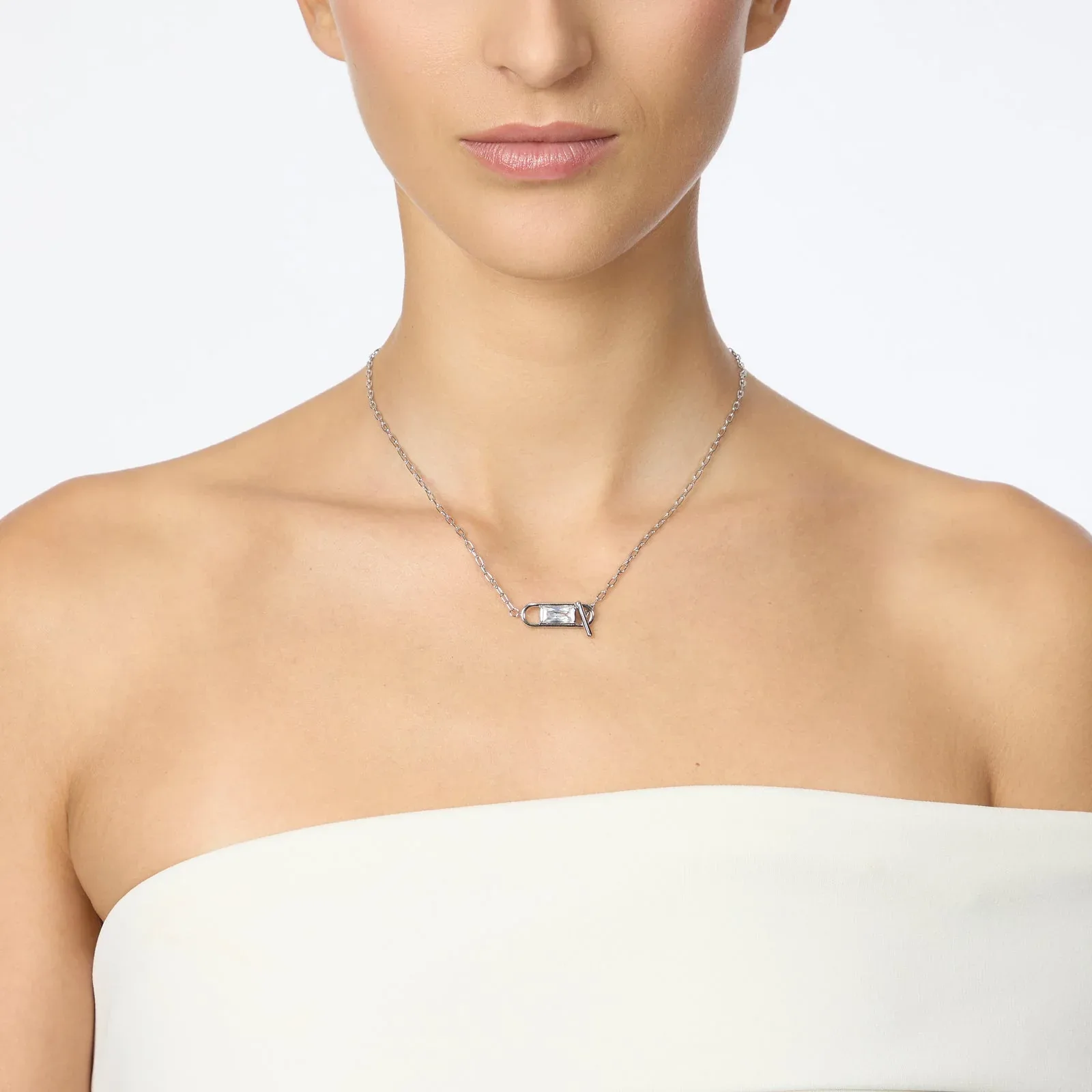 Collana corta charm ovale Pulse - immagine 2