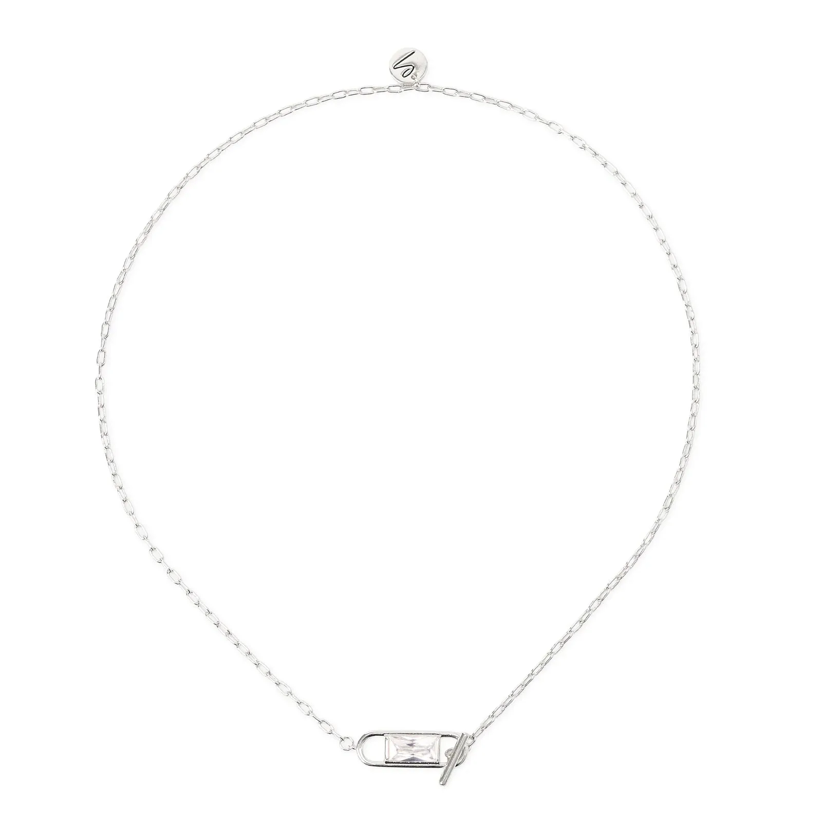Collana corta charm ovale Pulse