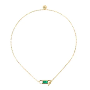 Collana corta charm ovale Pulse