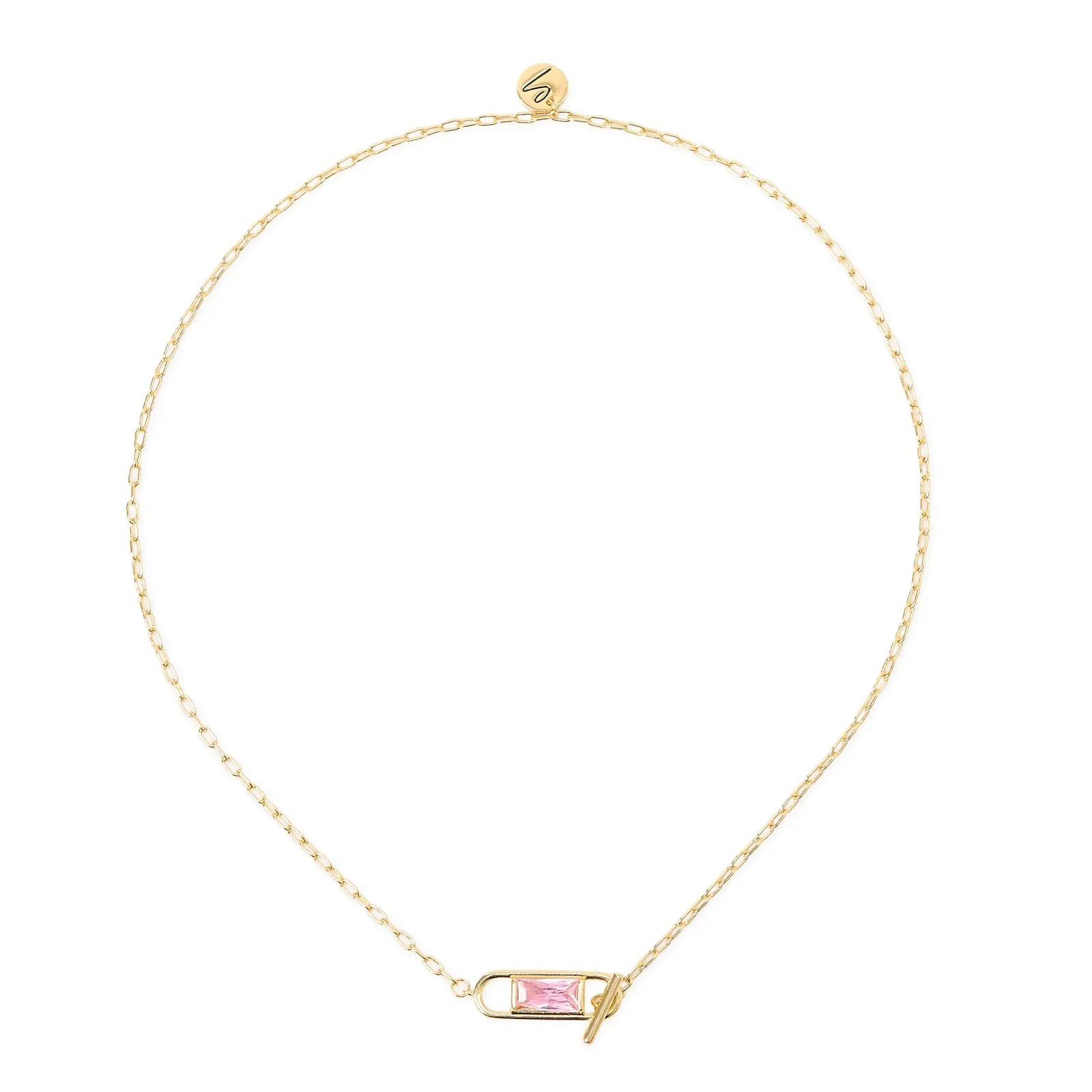 Collana corta charm ovale Pulse