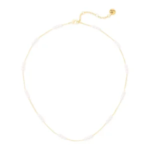Collana corta con composizioni di perle Lady pearl