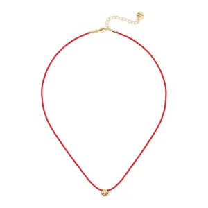 Collana corta cordino nodo Bond