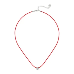 Collana corta cordino nodo Bond