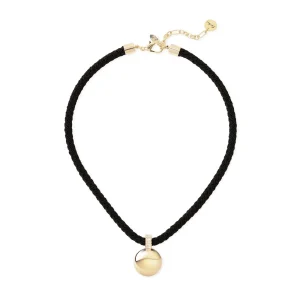 Collana corta cordino sfera Ember