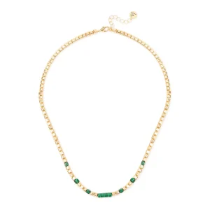 Collana corta cubetti cilindretto Agafay