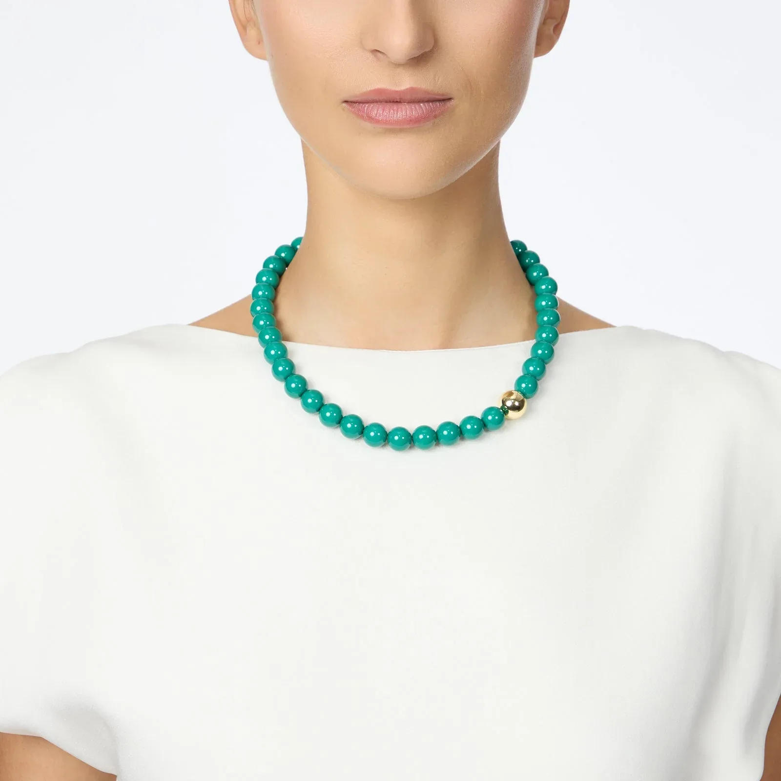 Collana corta grandi boule Droplet - immagine 2