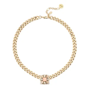 Collana corta groumette e charm Hera