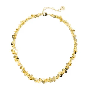 Collana corta paillettes Eve