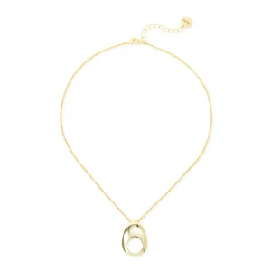 Collana corta pendente a goccia Deva