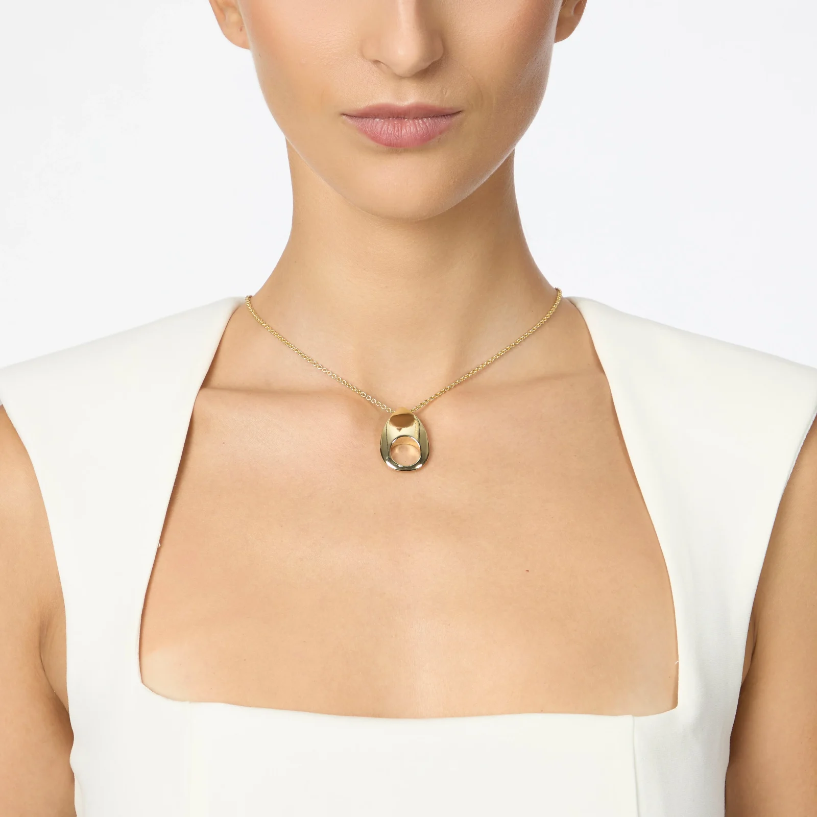 Collana corta pendente a goccia Deva - immagine 2