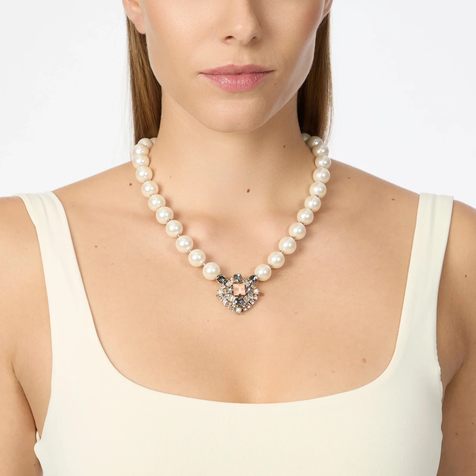 Collana corta perle e charm Hera - immagine 2
