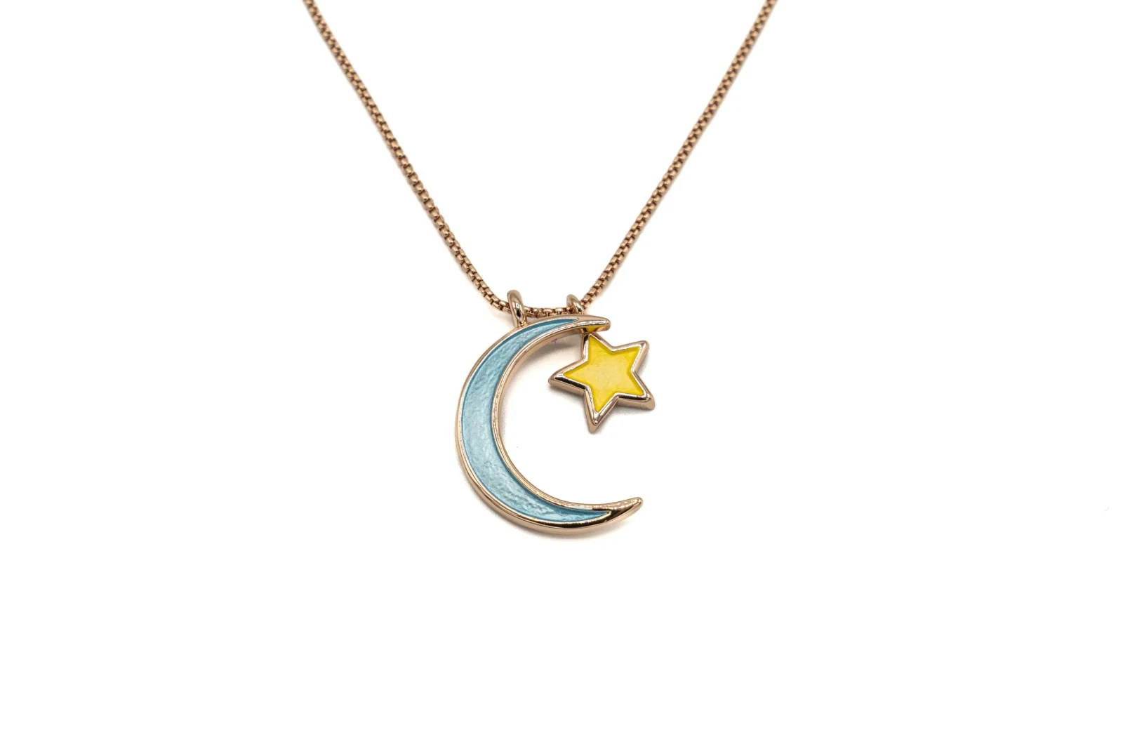 Collana luna e stella