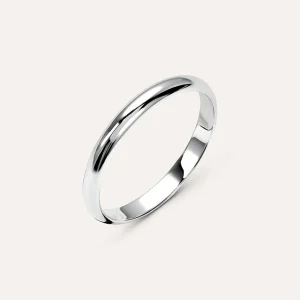 Fede Classica Leggera 2.5 mm Oro Bianco
