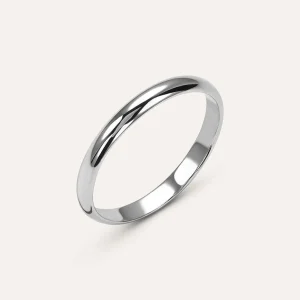 Fede Classica Leggera 2.5 mm Oro Bianco