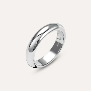 Fede Classica Leggera 4.5 mm Oro Bianco