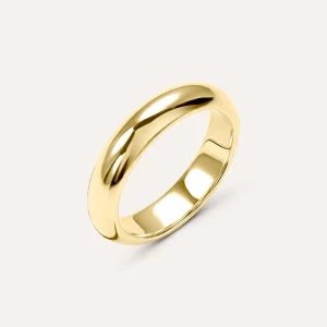 Fede Classica Leggera 4.5 mm Oro Giallo