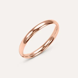 Fede Comoda Leggera 2.5 mm Oro Rosa